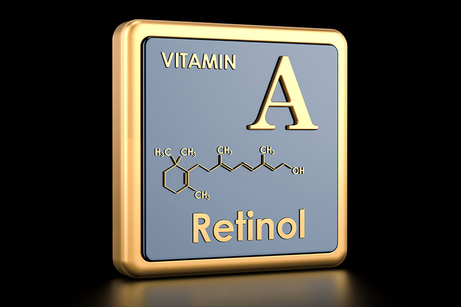 Retinol w kremie na trądzik