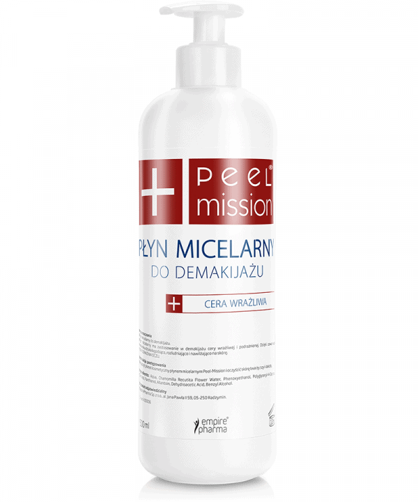 Płyn Micelarny do Cery Wrażliwej Peel Mission 500 ml