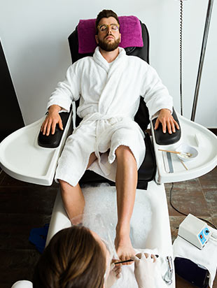 Pedicure dla mężczyzn