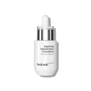 Improving imperfections concentrate, koncentrat kontrola niedoskonałości Medestelle, serum do cer trądzikowych z kwasem salicylowym, serumprzeciwtrądzikowe,leczenie trądiku, niedoskonałości, ceraz zniedoskonałościami, pryszcze,