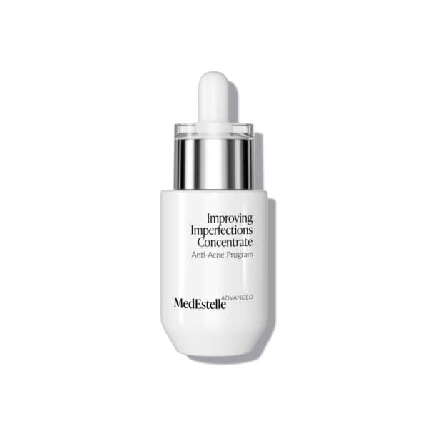 Improving imperfections concentrate, koncentrat kontrola niedoskonałości Medestelle, serum do cer trądzikowych z kwasem salicylowym, serumprzeciwtrądzikowe,leczenie trądiku, niedoskonałości, ceraz zniedoskonałościami, pryszcze,