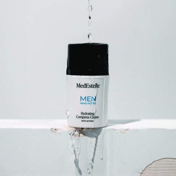 Hydrating Compress Cream MedEstelle MAN, Nawilżający krem kompres z ektoiną - obrazek 2