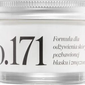 Make Me Bio Receptura 171 krem na dzień 50 ml, naturalny krem do cery zmęczonej i pozbawionej blasku, szklany słoik z kremem odżywczym do twarzy