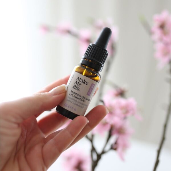 QUEEN B Multifunkcyjne serum z 1% bakuchiolu Make Me Bio 15ml - obrazek 5