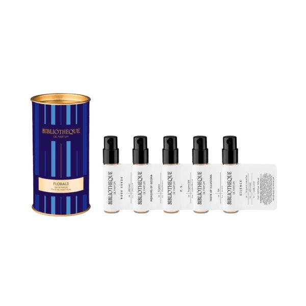 Zestawy produktów,trwałe perfumy, doskonałe perfumy, perfumy bibliotheque de Parfum, najlepsze niszowe perfumy, niszowe perfumy, woda perfumowana, kolekcja bibliotheque de parfum, mistrzowie perfumiarstwa stworzyli najlesze perfumy, małe i duże pojemności perfum, Ultimatum bibliotheque de parfum, english sun, silence, icy wave MEN, promocje Bibliotheque de Parfum, bibliotheque de parfum najtaniej, atrakcyjne ceny perfum, zniżki na perfumy, zniżki na wody perfumowane, niszowe perfumy, tanio, atrakcyjne ceny, zestawy probek, zestaw próbek, discovery set, zestaw pięciu próbek w tubie