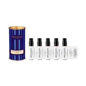 Zestawy produktów,trwałe perfumy, doskonałe perfumy, perfumy bibliotheque de Parfum, najlepsze niszowe perfumy, niszowe perfumy, woda perfumowana, kolekcja bibliotheque de parfum, mistrzowie perfumiarstwa stworzyli najlesze perfumy, małe i duże pojemności perfum, Ultimatum bibliotheque de parfum, english sun, silence, icy wave MEN, promocje Bibliotheque de Parfum, bibliotheque de parfum najtaniej, atrakcyjne ceny perfum, zniżki na perfumy, zniżki na wody perfumowane, niszowe perfumy, tanio, atrakcyjne ceny, zestawy probek, zestaw próbek, discovery set, zestaw pięciu próbek w tubie
