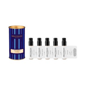 Zestawy produktów,trwałe perfumy, doskonałe perfumy, perfumy bibliotheque de Parfum, najlepsze niszowe perfumy, niszowe perfumy, woda perfumowana, kolekcja bibliotheque de parfum, mistrzowie perfumiarstwa stworzyli najlesze perfumy, małe i duże pojemności perfum, Ultimatum bibliotheque de parfum, english sun, silence, icy wave MEN, promocje Bibliotheque de Parfum, bibliotheque de parfum najtaniej, atrakcyjne ceny perfum, zniżki na perfumy, zniżki na wody perfumowane, niszowe perfumy, tanio, atrakcyjne ceny, zestawy probek, zestaw próbek, discovery set, zestaw pięciu próbek w tubie