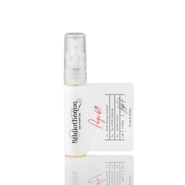 Woda Perfumowana Bibliotheque de Parfum "Page 69" fiolka 2 ml