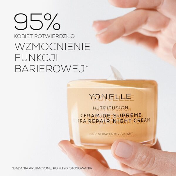 Ceramide Supreme Ultra Repair Night Cream, Ultra-Naprawczy Krem na noc z ceramidami Yonelle - obrazek 5