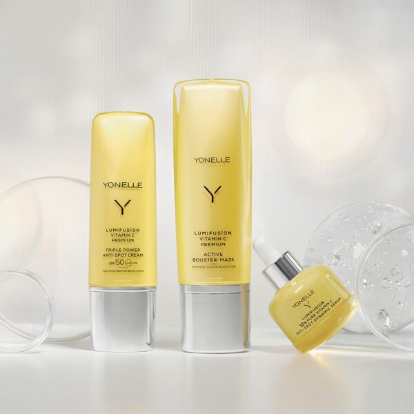 LUMIFUSÍON Yonelle Anti-Spot Dynamic Serum, Dynamiczne Serum Przeciw Przebarwieniom Z Czystą Witaminą C 10% 30ml - obrazek 4