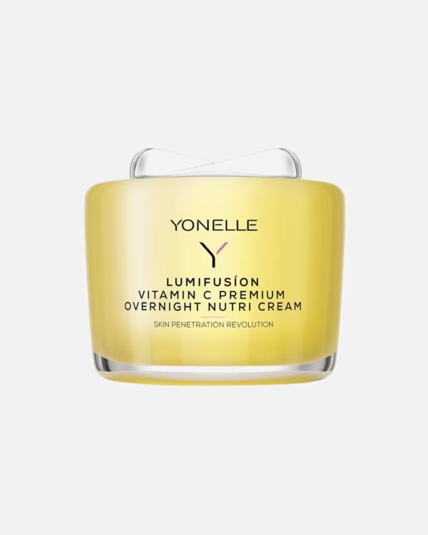LUMIFUSÍON Vitamin C Premium Overnight Nutri krem Yonelle, Naprawczy Krem Na Noc Z Witaminą C Yonelle Premium 50 ml - obrazek 4