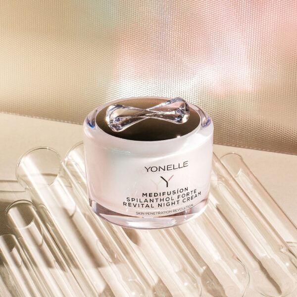 MEDIFUSÍON Spilanthol Forte Revital Night Cream Yonelle, Krem Rewitalizujący Na Noc Ze Spilantolem FORTE - obrazek 4