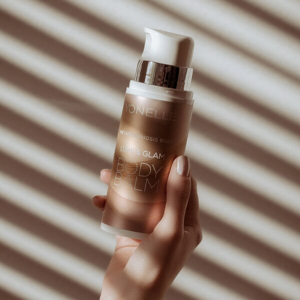 Metamorphosis Body Balsam Lumi Glam Yonelle, balsam rozświetlający do ciała, balsam wygładzający skórę, balsam odżywczy do skóry suchej, balsam luksusowy Yonelle