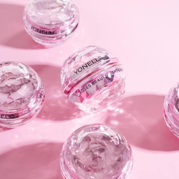 ROSES Beauty Night Cream Yonelle, ROSES Krem Piękności Nasycony Różami Na Twarz I Pod Oczy Na Noc 50ml - obrazek 5