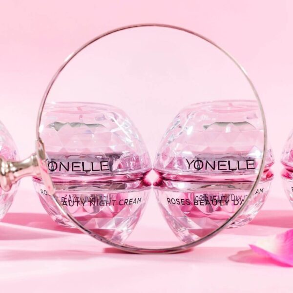 ROSES Beauty Night Cream Yonelle, ROSES Krem Piękności Nasycony Różami Na Twarz I Pod Oczy Na Noc 50ml - obrazek 6