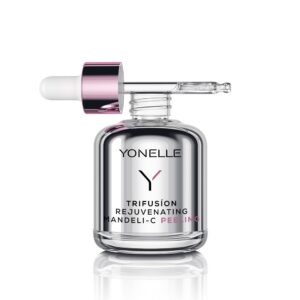 TRIFUSION peeling migdałowy, peeling z witaminą C, Yonelle peeling odmładzający, peeling twarz szyja, peeling rozświetlający, peeling złuszczający wit C