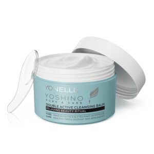 YONELLE cleansing balm, balsam oczyszczający, demakijaż 2-w-1, relaksujący rytuał skóry, balsam do twarzy i oczu, naturalny skład