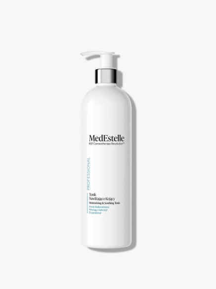 MOisturising & soothing tonic medestelle, tonik nawilżająco kojący Medestelle 500ml, tonik do cery suchej i wrażliwej